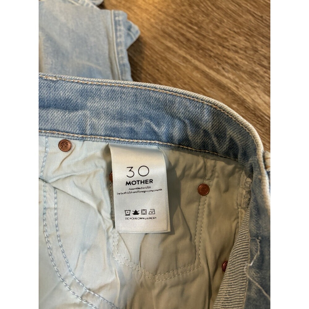 MOTHER Superior The Fly Cut Tomcat Roller Jeans in Reap What You Sow Size 30 - Picture 10 of 11
